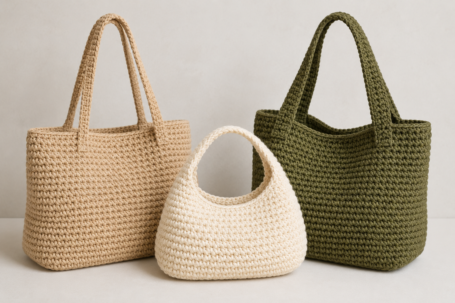Handcrafted Crochet Tote Bag